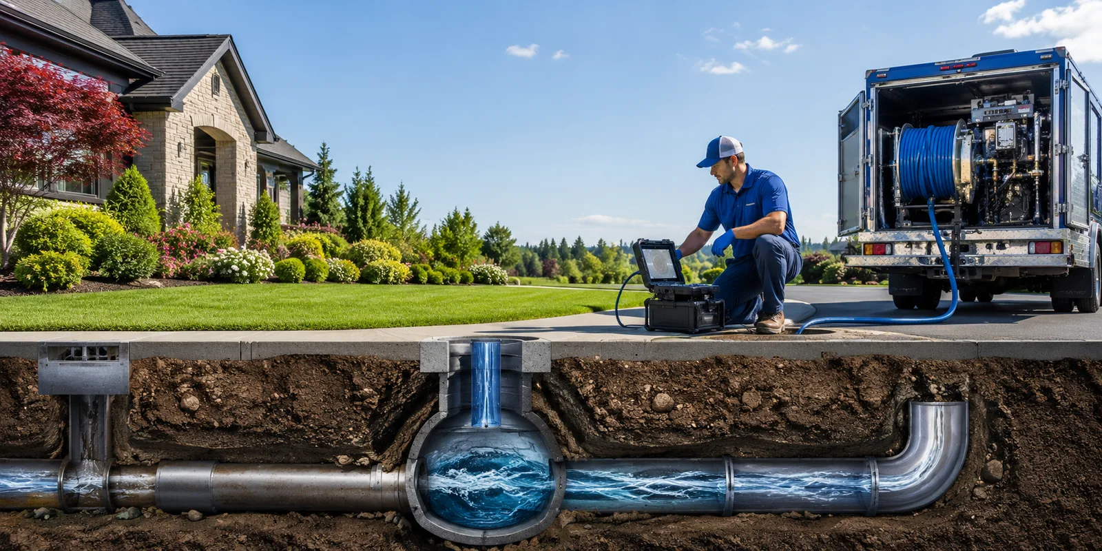 Drainage restoration information for River Pines, CA